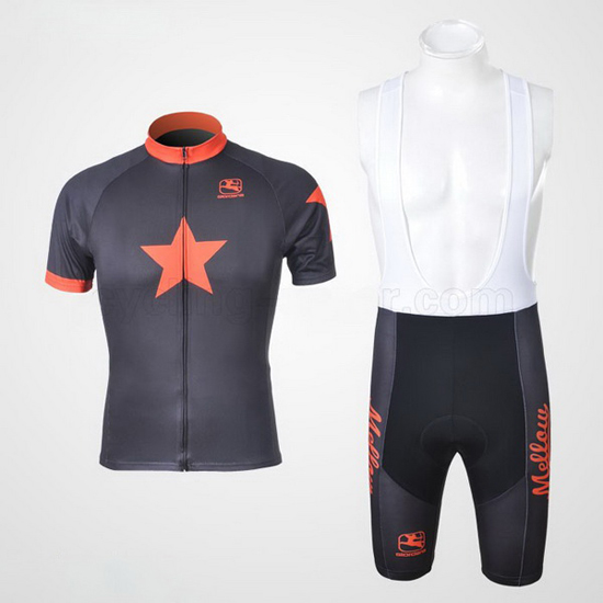 2010 Maillot Johnnys Tirantes Mangas Cortas Naranja Y Negro